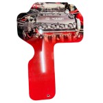 Plaque de protection allumage - Style Vtec