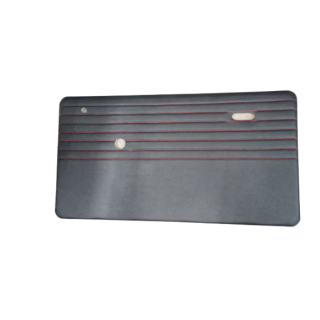 Panneau de porte AV Gauche Monte Carlo - Noir couture Rouge DESTOCK voiture ancienne