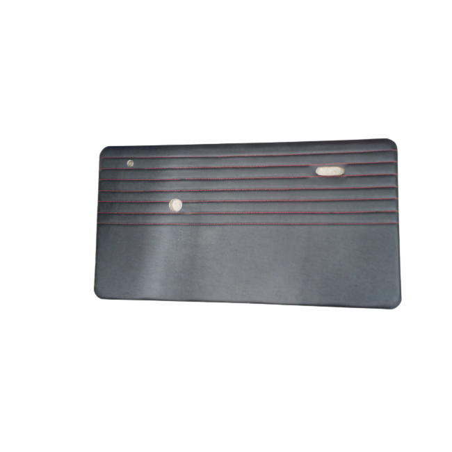 Panneau de porte AV Gauche Monte Carlo - Noir couture Rouge DESTOCK voiture ancienne