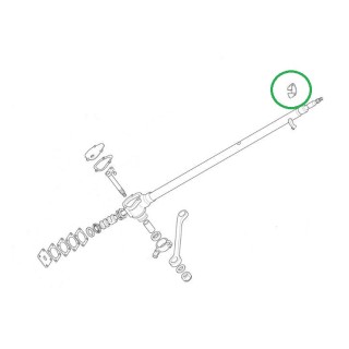 Feutre supérieur colonne de direction - Triumph voiture ancienne anglaise