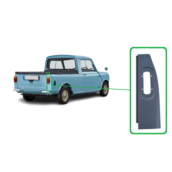 Panneau de feu arrière droit Mini Pick up - 1969 à 1984