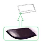 Renfort inf. de baie de pare brise Droit