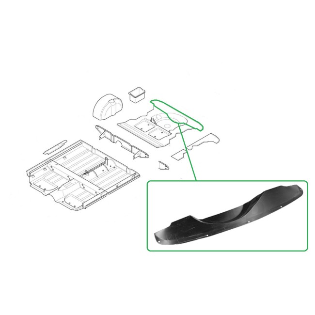 Fond de coffre (Réparation) Austin Mini - 1959 à 2000