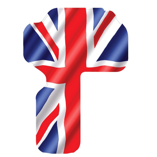 Autocollant plaque de protection allumage Austin Mini - Wind Union Jack voiture ancienne