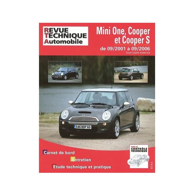 Revue technique Mini One Cooper 1.6 90 et 110 + S163/170