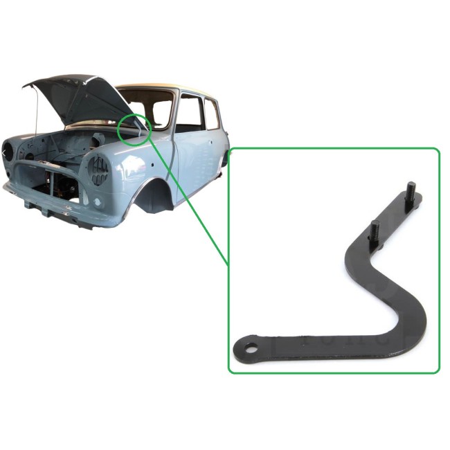 Charnière de capot avant gauche Austin Mini - 1971 à 2000 ORIGINE