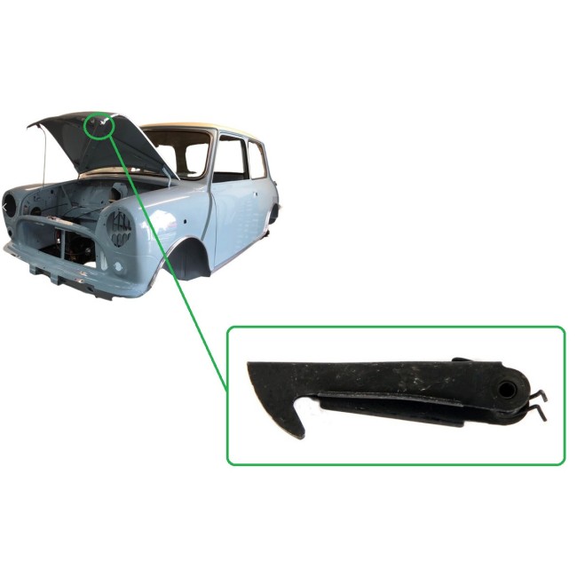 Crochet de sécurité capot Austin Mini - 1959 à 2000
