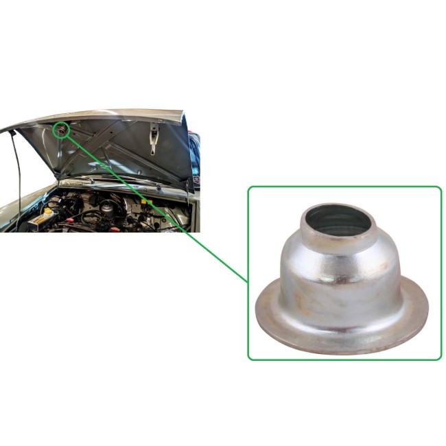 Coupelle ressort de capot Austin Mini - 1959 à 2000