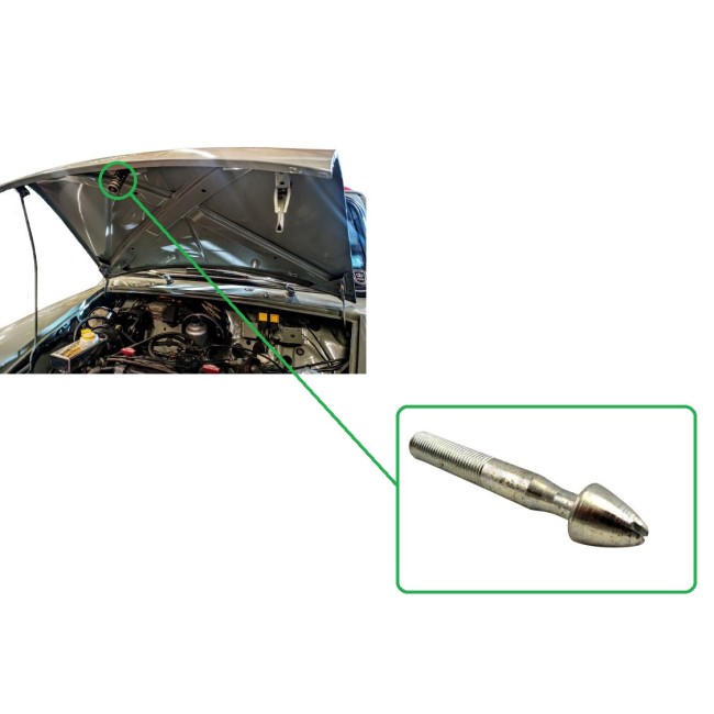 Pointe de capot Austin Mini - 1959 à 1996