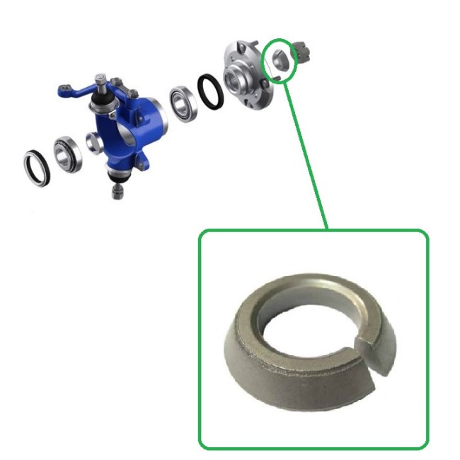 Rondelle conique - Cardan (34mm) 7.5'' et  8.4''