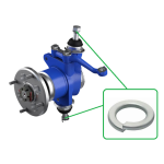 Rondelle freins 7/16'' - Austin Mini - rotule de pivot