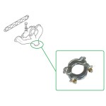 Collier bride tôle collecteur ech std 998cc