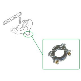 Collier bride tôle collecteur ech std 998cc