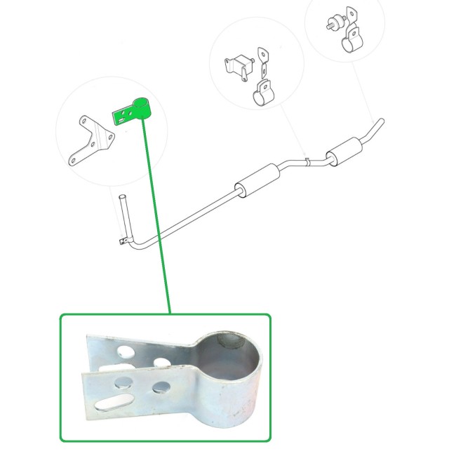 Collier échappement origine 850 998 1100