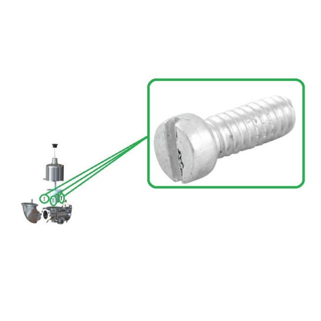 Vis de dashpot et cuve carburateur type SU