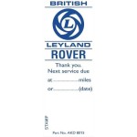 Autocollant British leyland - Austin Mini - Entretien voiture ancienne anglaise