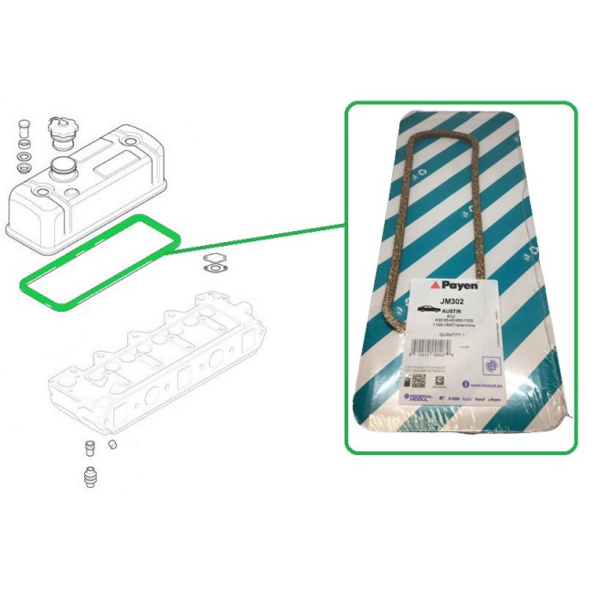 Joint cache culbuteur liège MINI / origine PAYEN