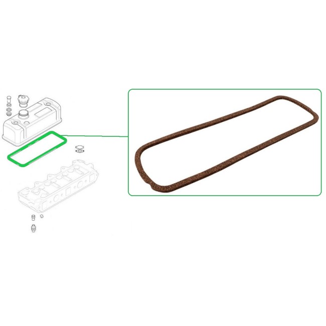 Joint de cache culbuteur liège 11 goujons