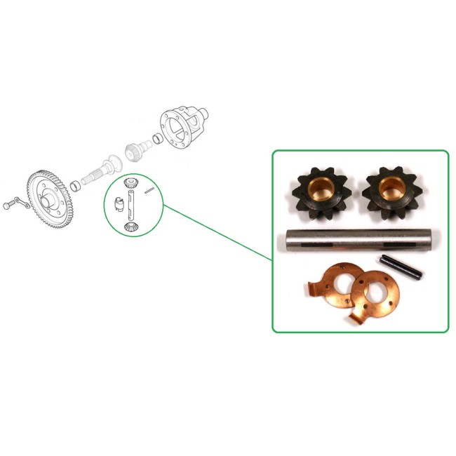 Kit réparation differentiel mini