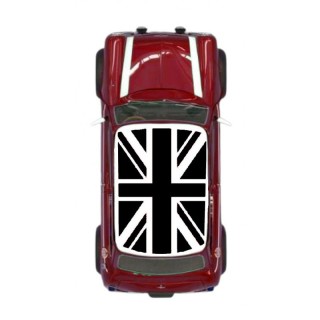 Drapeau anglais de toit noir - Austin Mini