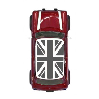 Drapeau anglais de toit gris - Austin Mini