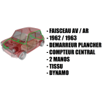 Faisceau électrique MINI 1962 / 1963 / démarreur plancher