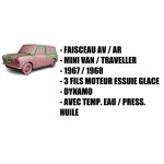 Faisceau électrique MINI / traveller / van 1967 1968