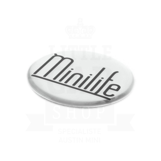 Autocollant MINILIFE pour centre de roue-Austin Mini