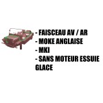 Faisceau électrique complet Mini Moke - 1964 à 1968 (Dynamo) voiture ancienne anglaise