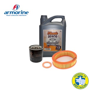 N°4 - Pack Vidange Armorine 20w50 + Filtre air std
