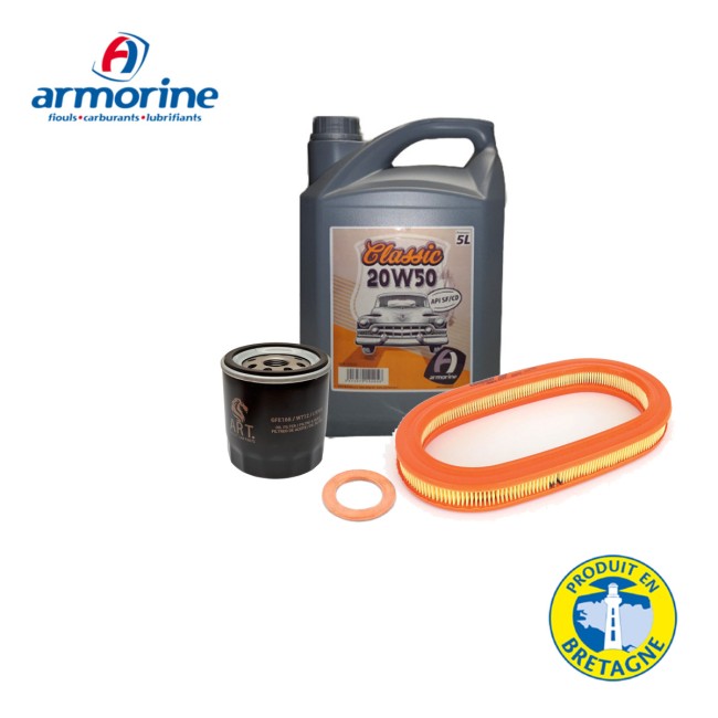 N°7 - Pack Vidange Armorine 20w50 + Filtre air SPI