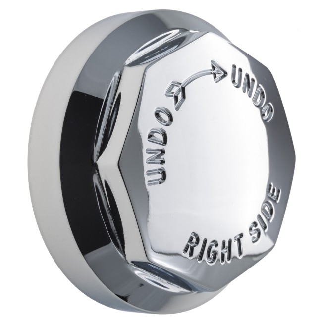 Ecrou central de roue rayon octogonal droite - 8tpi MG Triumph  - TLCS : Pièces détachées