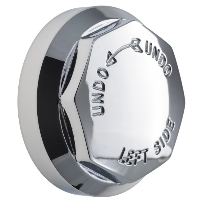 Ecrou central de roue rayon octogonal gauche - 8tpi MG Triumph  - TLCS : Pièces détachées