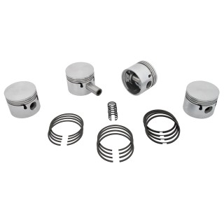 Kit piston 1147cc +30 les 4 MG Triumph  - TLCS : Pièces détachées