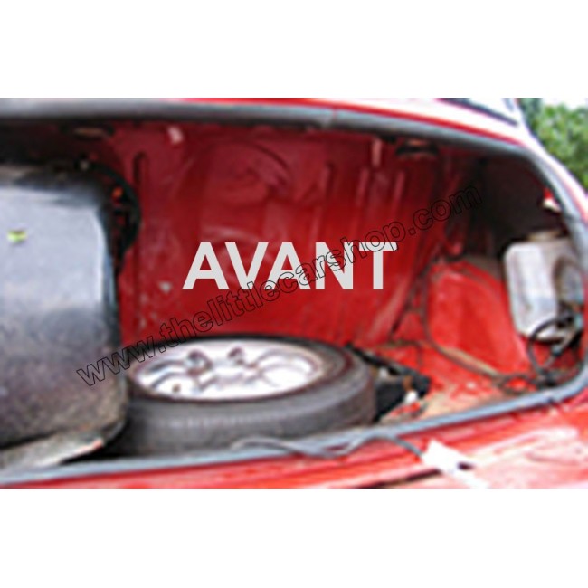 Intérieur de coffre rigide avec bandeau simili - noir-Austin