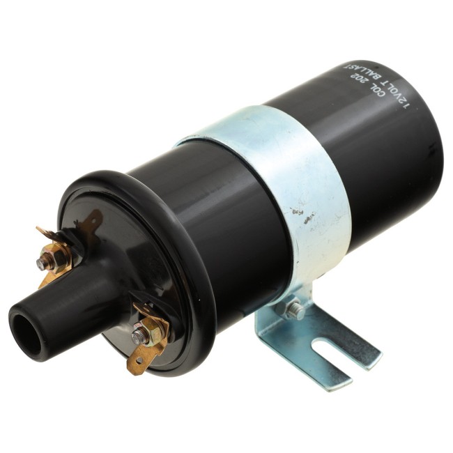 Bobine 12v 1.5 ohms type Lucas standard MG Triumph mgb, tr2 voiture ancienne anglaise