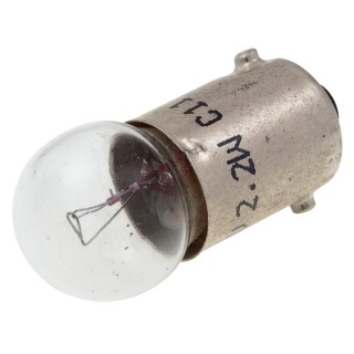 Ampoule baïonnette BA9S 12V / 2.2W  - TLCS : Pièces détachées
