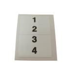 Autocollant identification cable de bougie  voiture ancienne anglaise