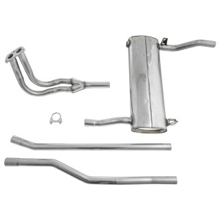 Ligne échappement inox Triumph Spitfire spitfire 1500 voiture ancienne anglaise