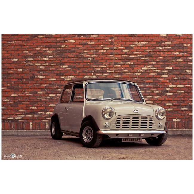 Calandre métal type van-Austin Mini