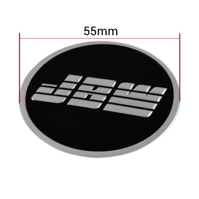 Autocollant centre de roue JBW 55 mm-Austin Mini