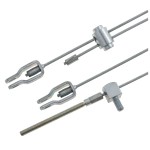 Câble de freins main - MGA 6 MGB - Jante tôle