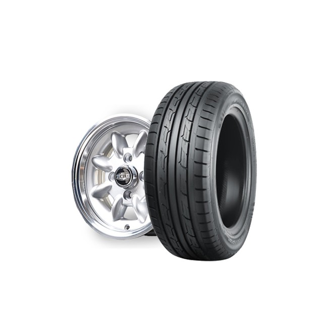 Pack 1jante 5 x 12 Superlight Luxe (Couleur/pneu aux choix)