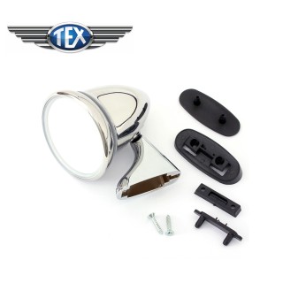 Rétro obus G - spécial Mini - INOX  - ''classic'' - Austin Mini