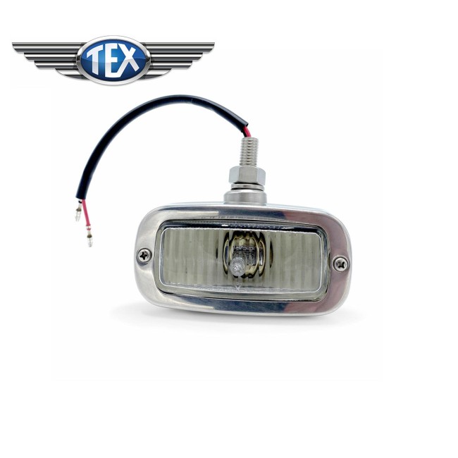 Feu de recul style rétro Austin Mini - Chromé 