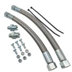 Radiateur d'huile - Kit durites (aviation) A+ - Mini