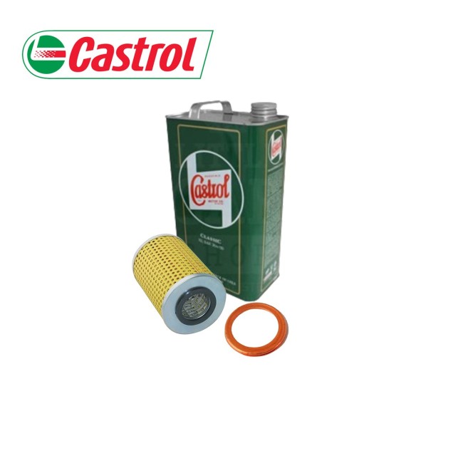 Pack Vidange Castrol 5L - Filtre papier