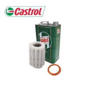Pack Vidange Castrol 20W50 5L - Filtre feutre