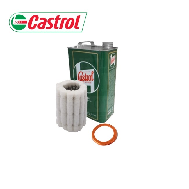 Pack Vidange Castrol 20W50 5L - Filtre feutre