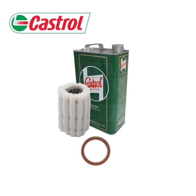 Pack Vidange Castrol 5L - Filtre feutre